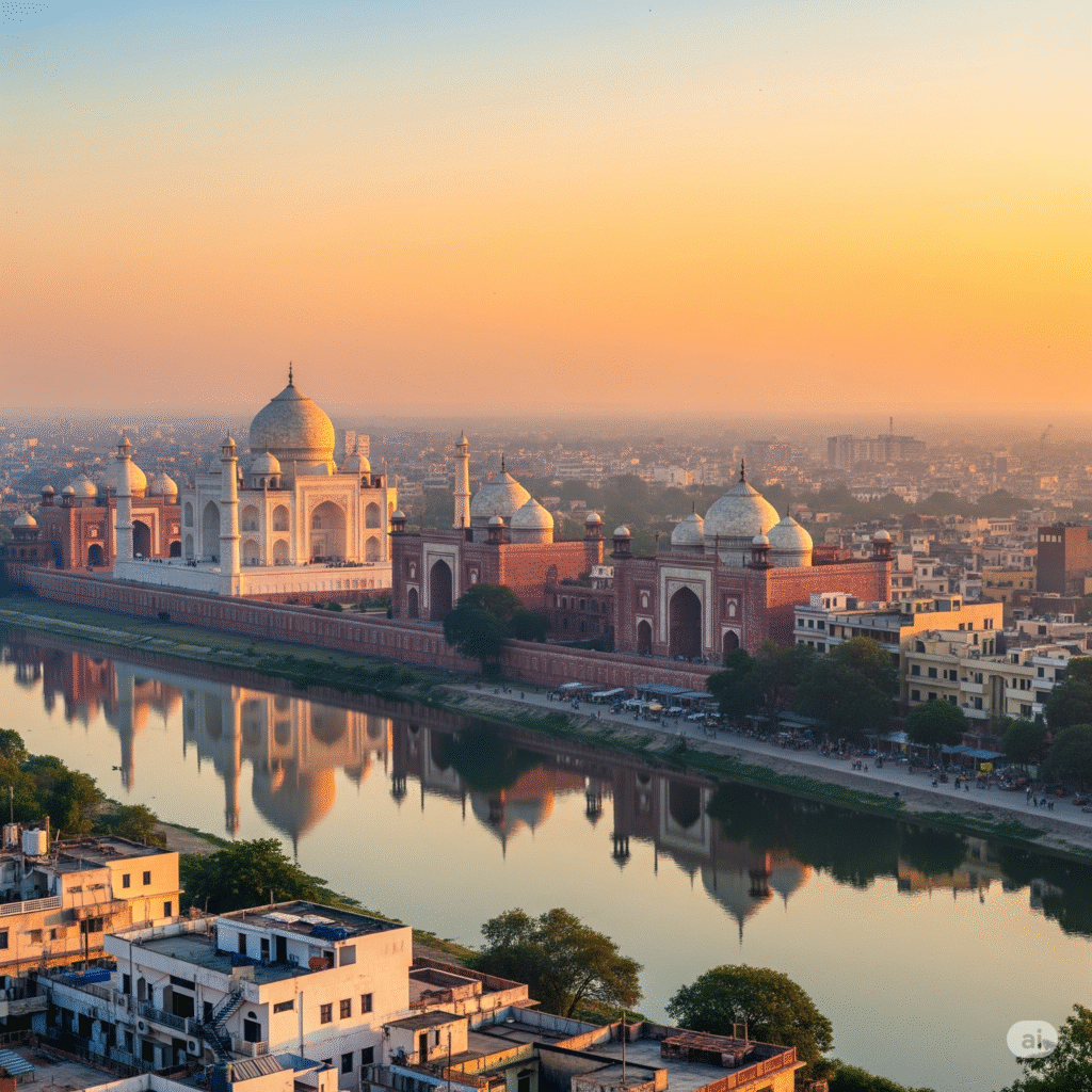 agra skyline