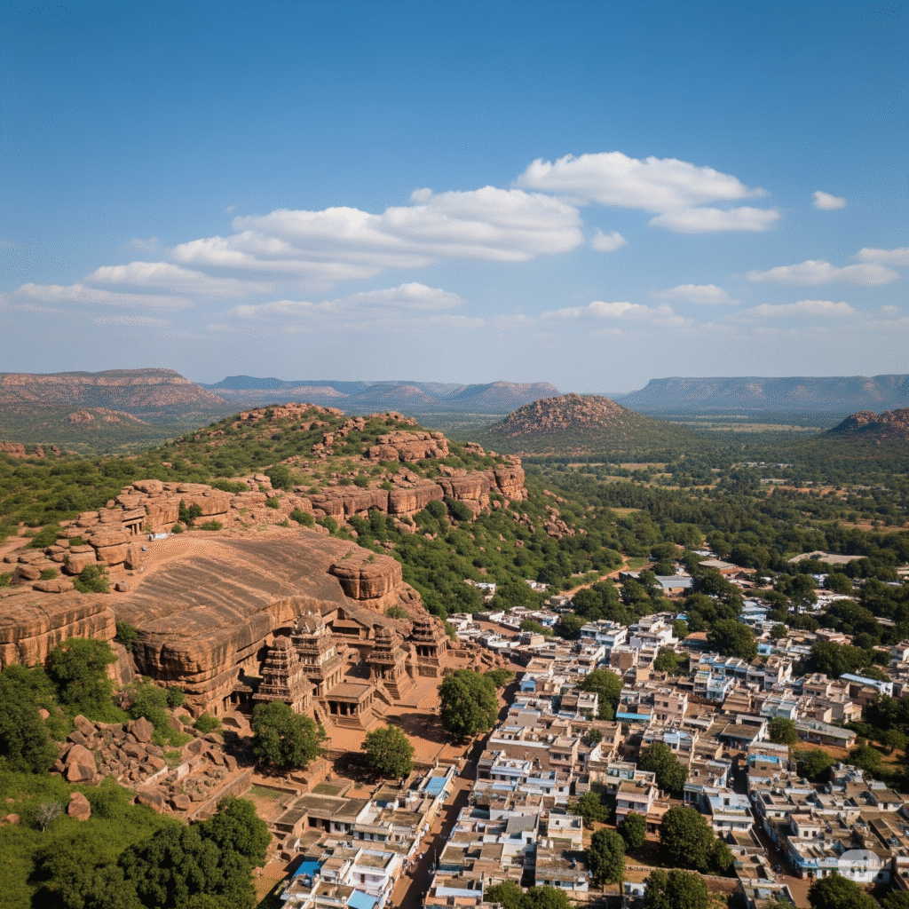 badami skyline