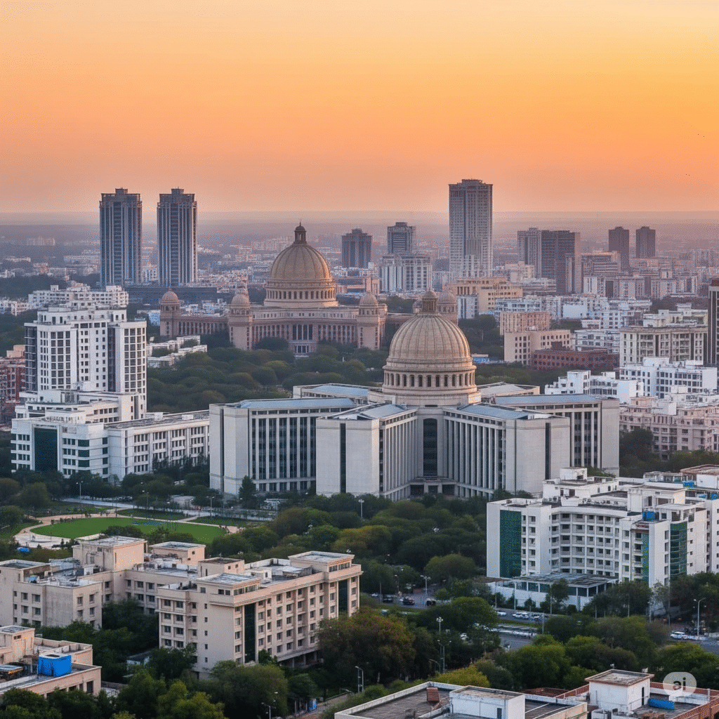 chandigarh skyline