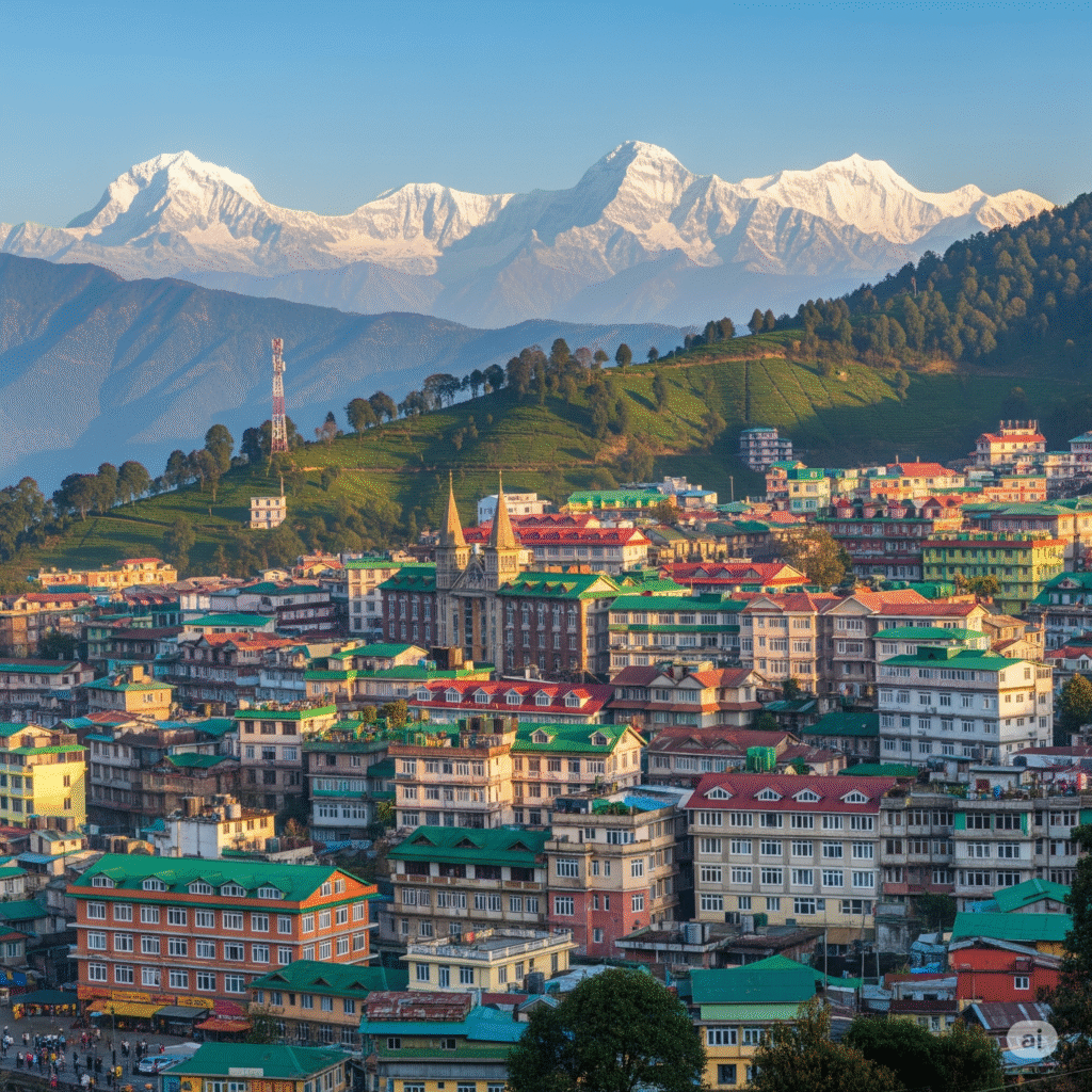 darjeeling skyline