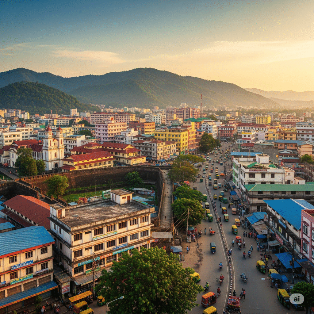 imphal skyline